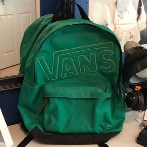 Green Vans Backpack 💚